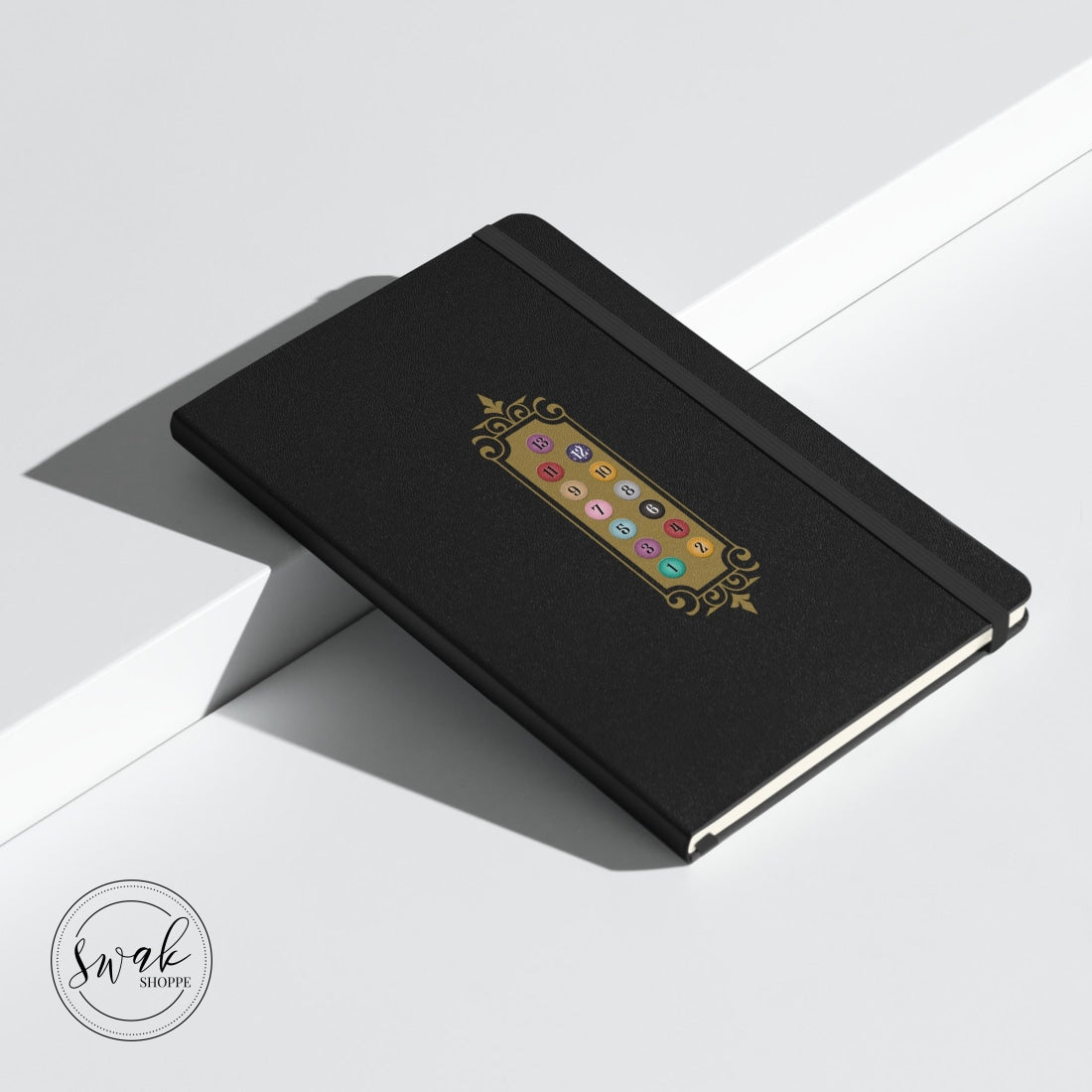 Bejeweled Elevator Button Hardcover Bound Notebook