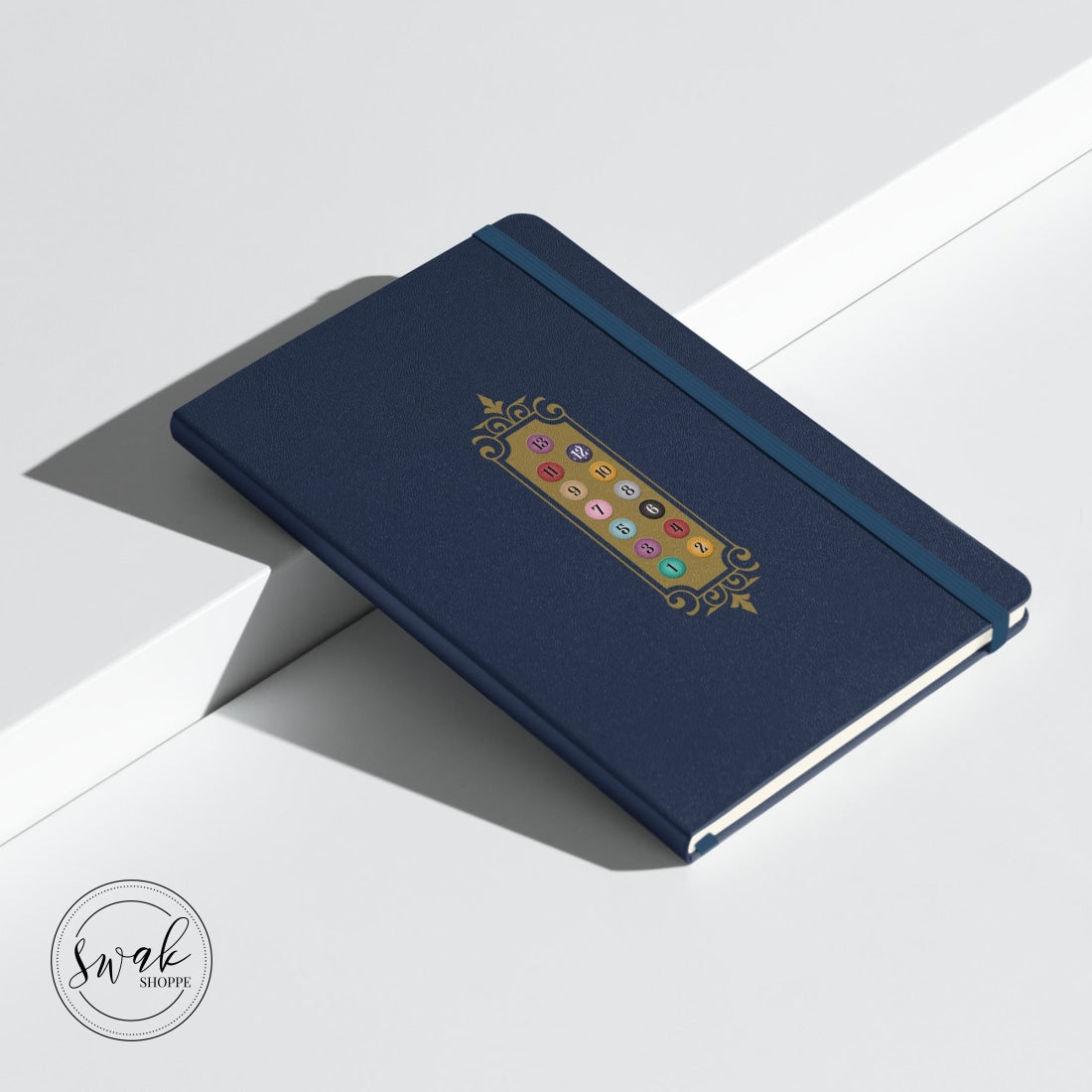 Bejeweled Elevator Button Hardcover Bound Notebook
