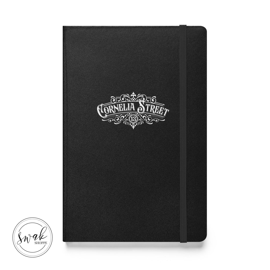 Cornelia Street Hardcover Bound Notebook Journal Black