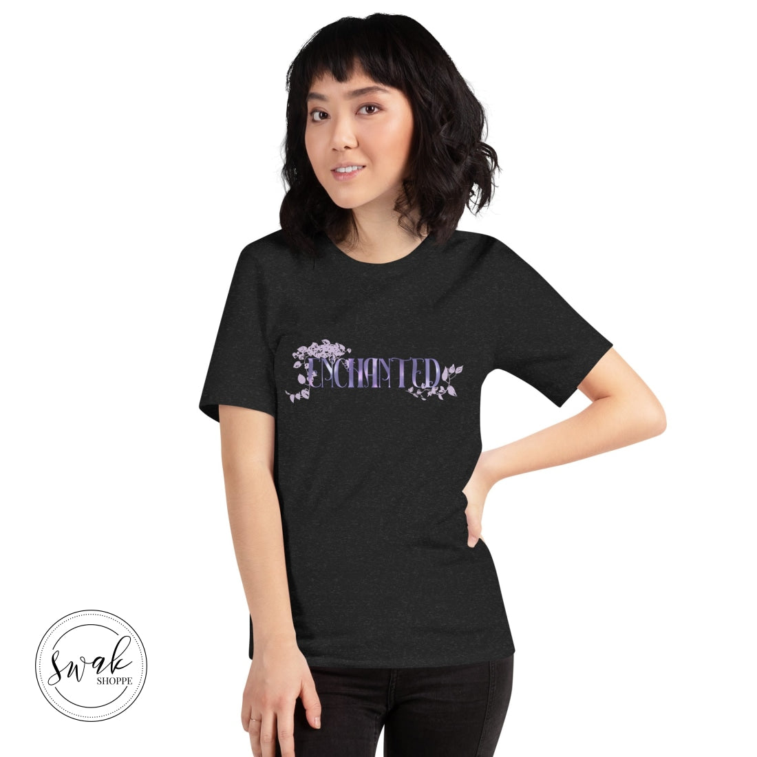 Enchanted Speak Now Unisex T-Shirt Black Heather / Xs