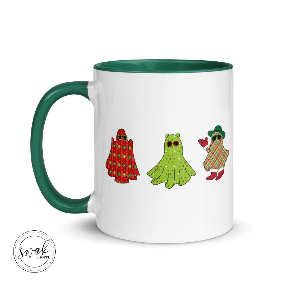 Holiday Festive Ghosts Mug Mugs