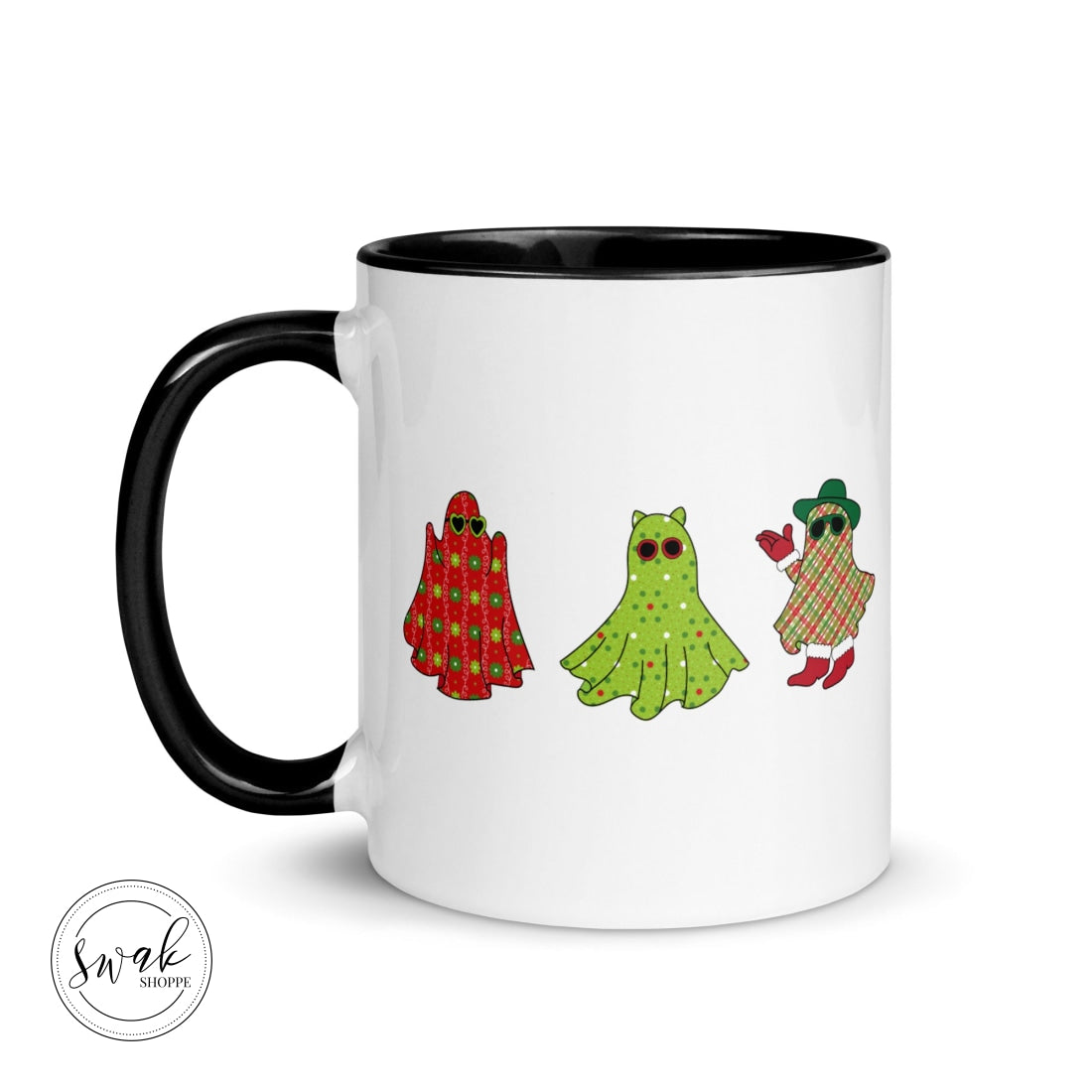 Holiday Festive Ghosts Mug Mugs