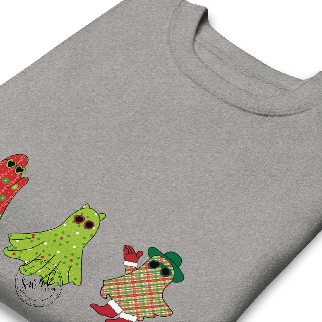 Holiday Festive Ghosts Unisex Premium Sweatshirt