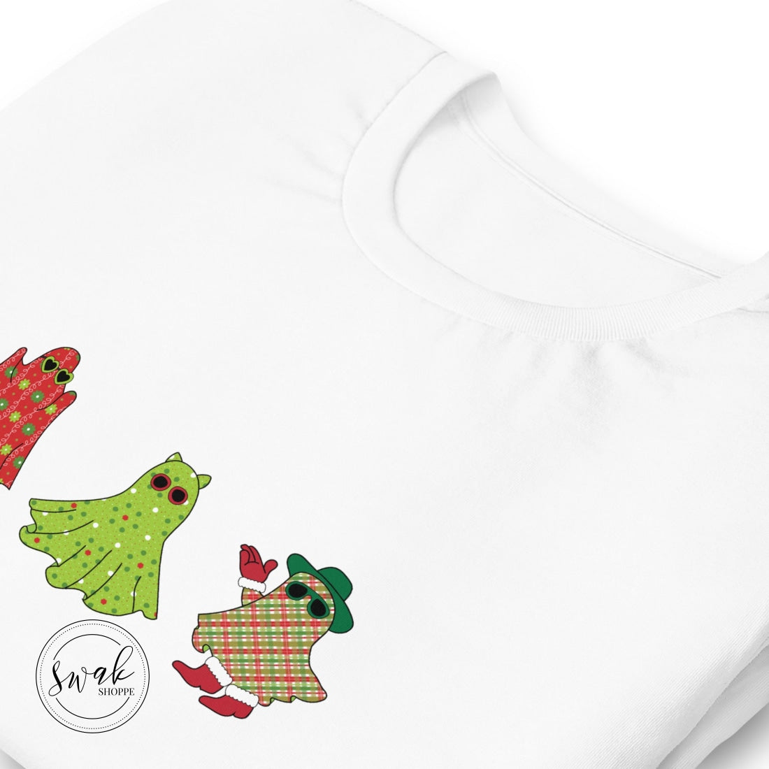 Holiday Festive Ghosts Unisex T-Shirt