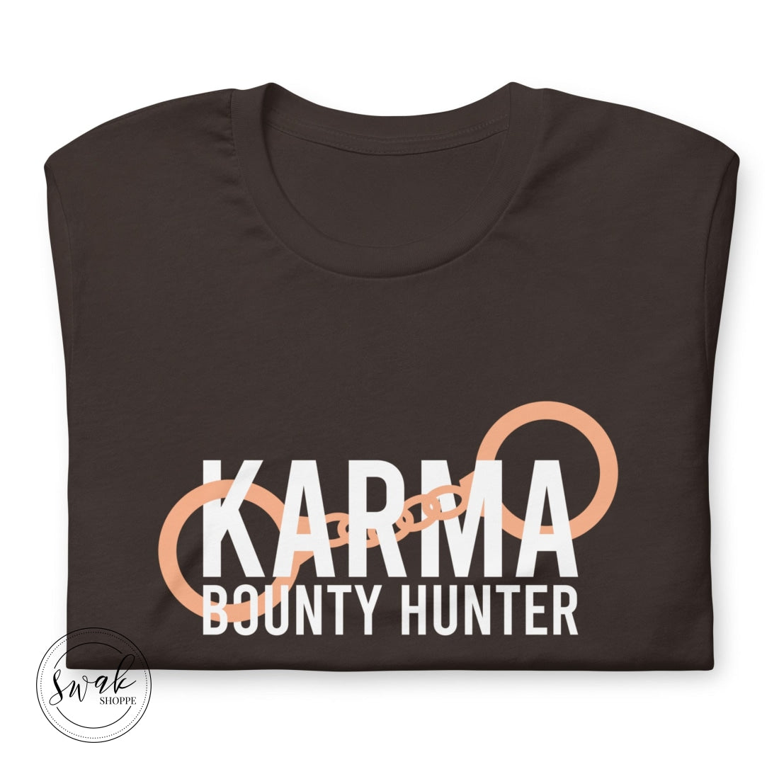 Karma Bounty Hunter White Logo Unisex T-Shirt