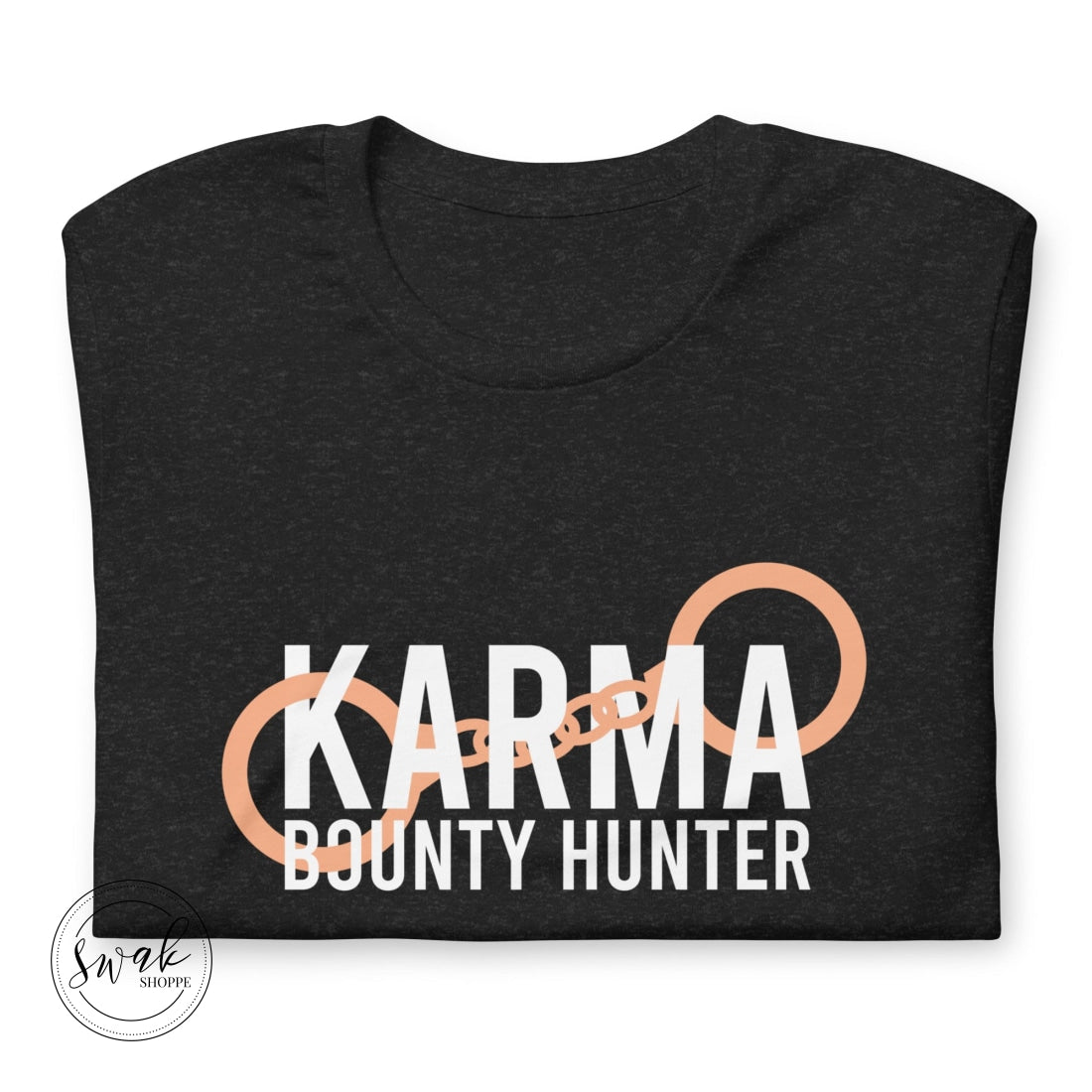Karma Bounty Hunter White Logo Unisex T-Shirt