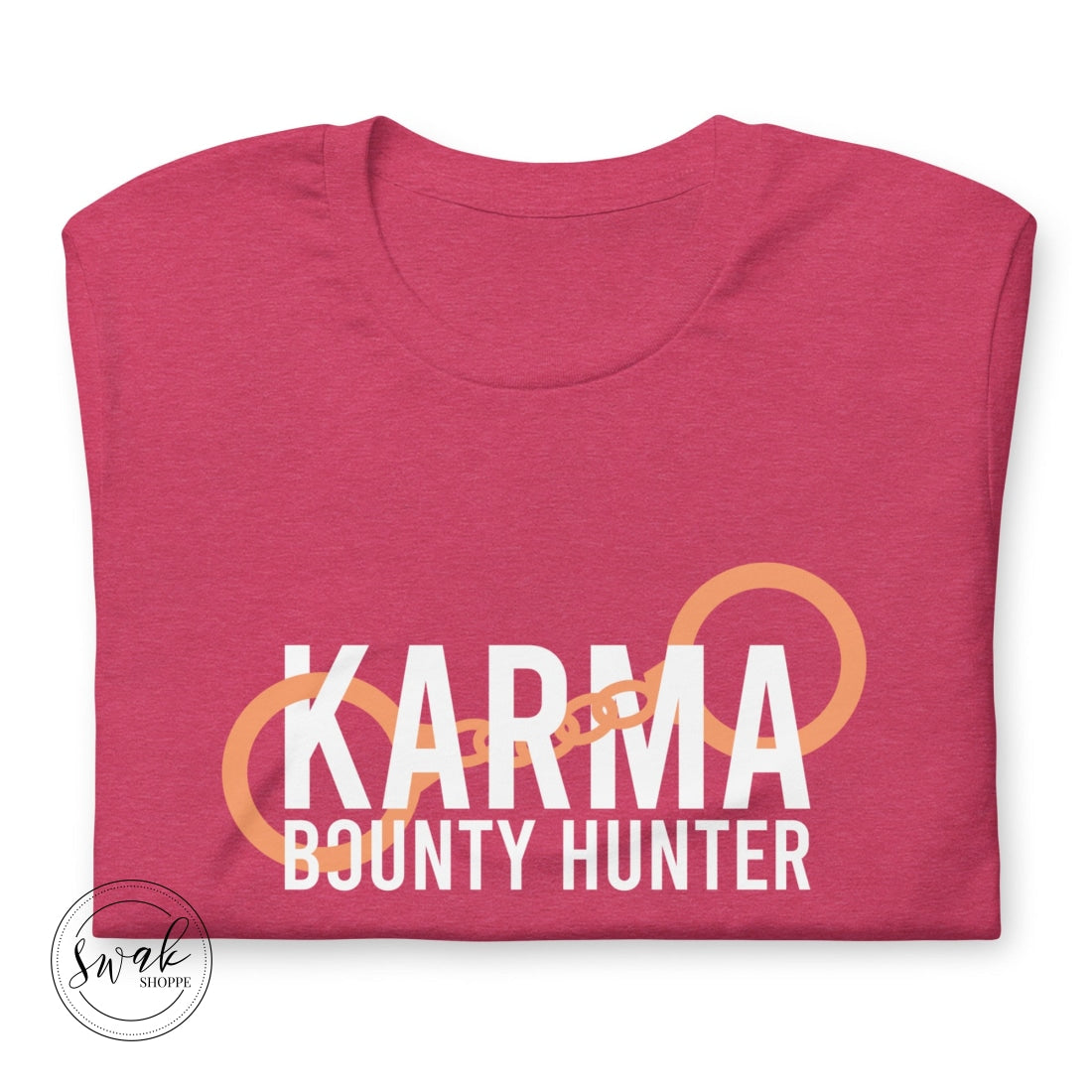 Karma Bounty Hunter White Logo Unisex T-Shirt