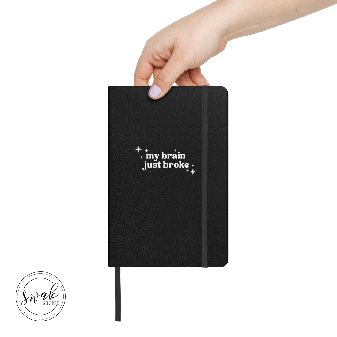 My Brain Just Broke Hardcover Bound Notebook