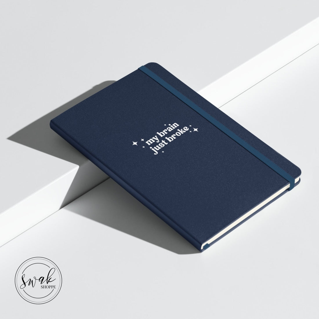 My Brain Just Broke Hardcover Bound Notebook