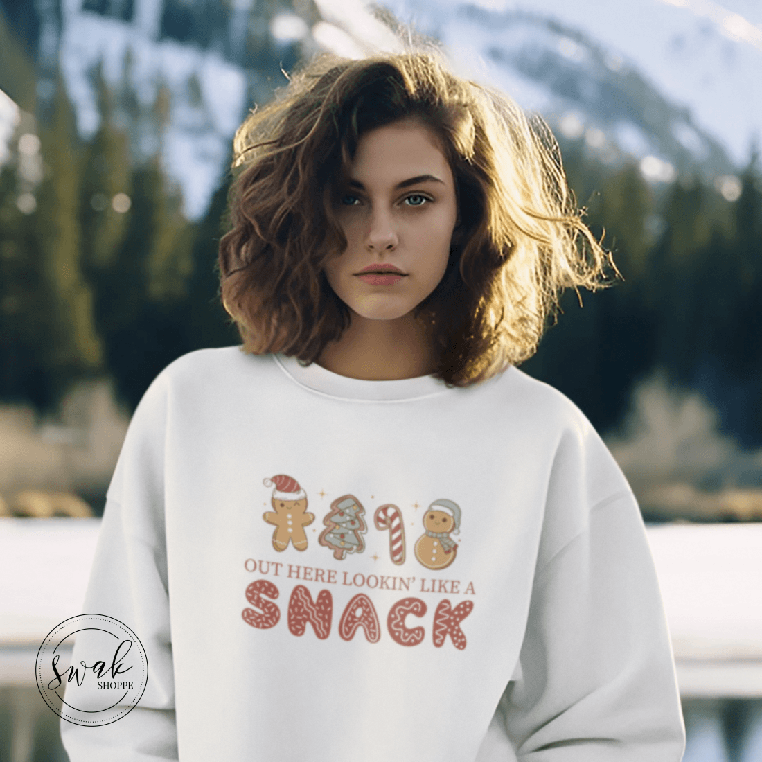 Out Here Lookin Like A Snack Unisex Premium Sweatshirt