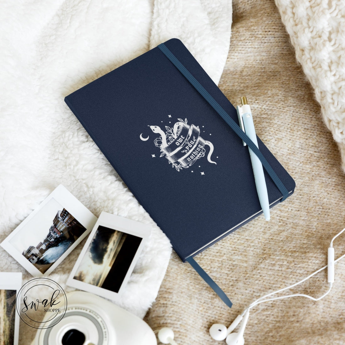 Owe You Nothing Did Something Bad Hardcover Bound Notebook