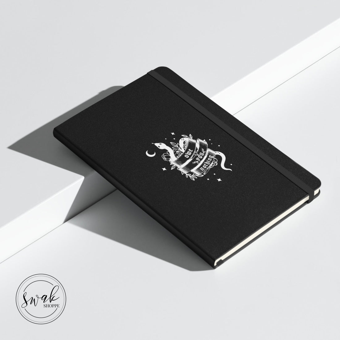 Owe You Nothing Did Something Bad Hardcover Bound Notebook