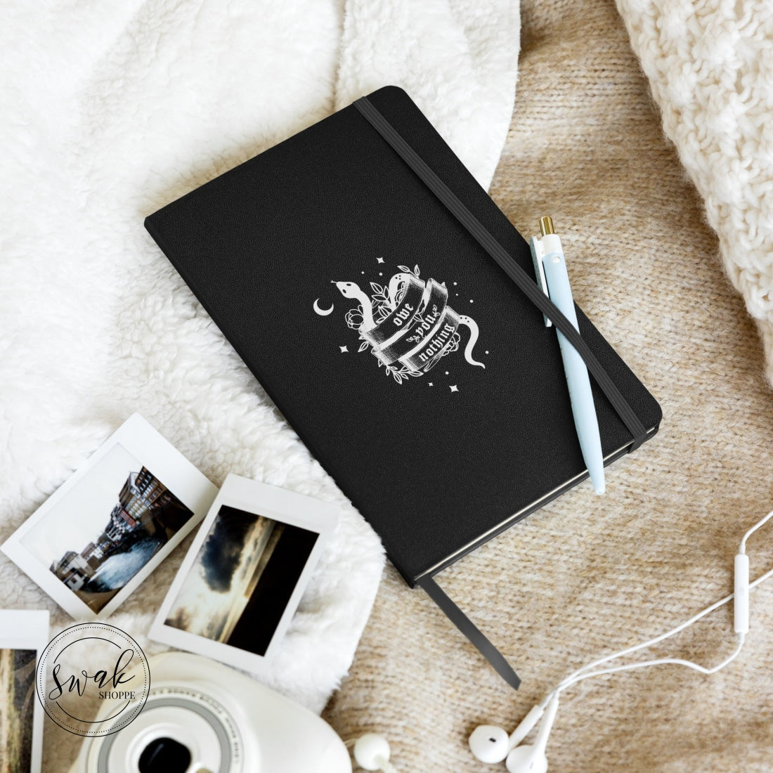 Owe You Nothing Did Something Bad Hardcover Bound Notebook