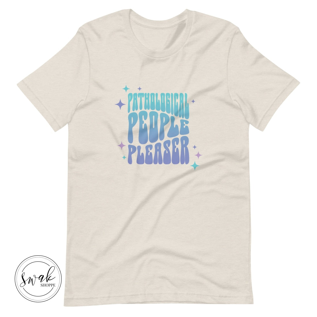 Pathological People Pleaser Retro Wavy Unisex T-Shirt