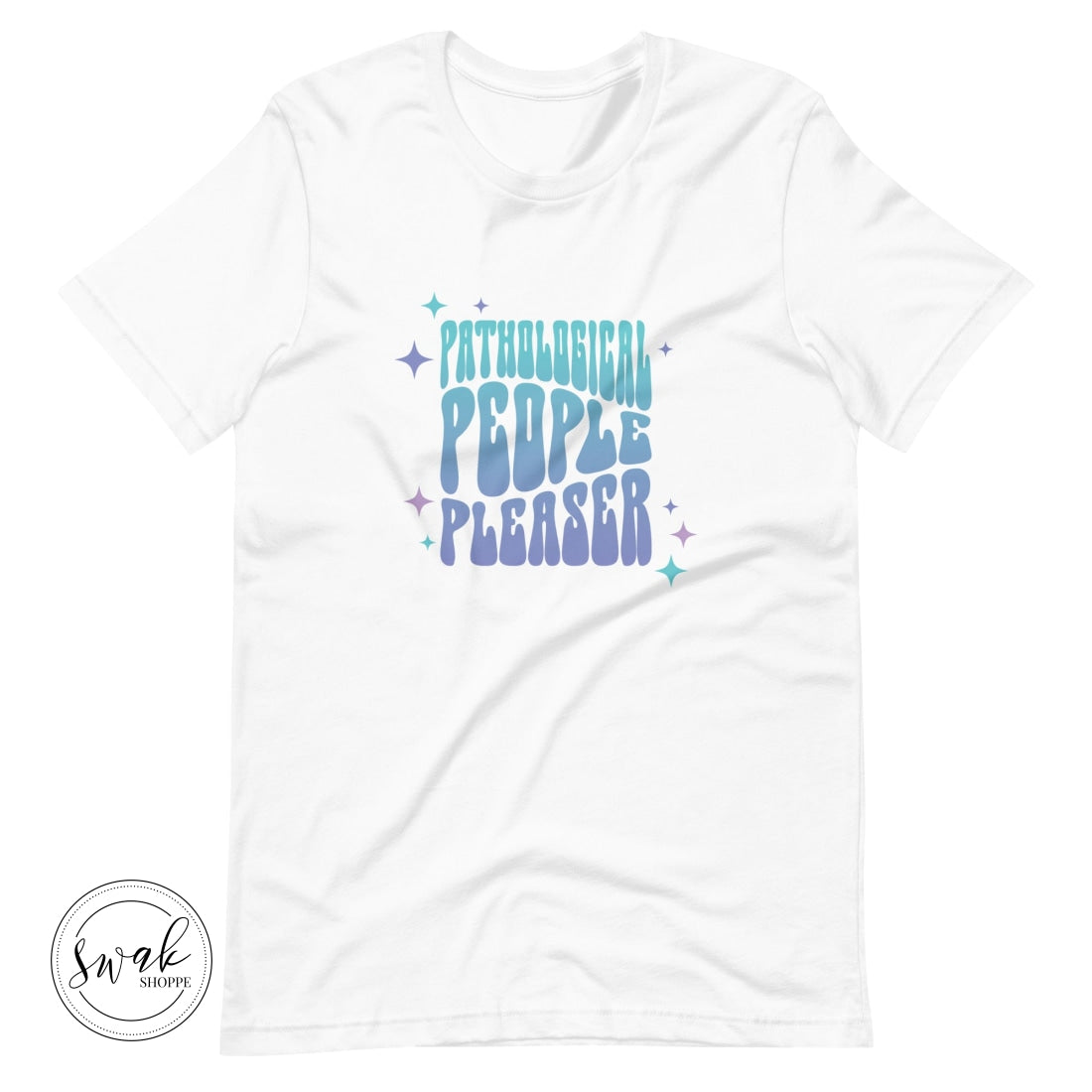 Pathological People Pleaser Retro Wavy Unisex T-Shirt
