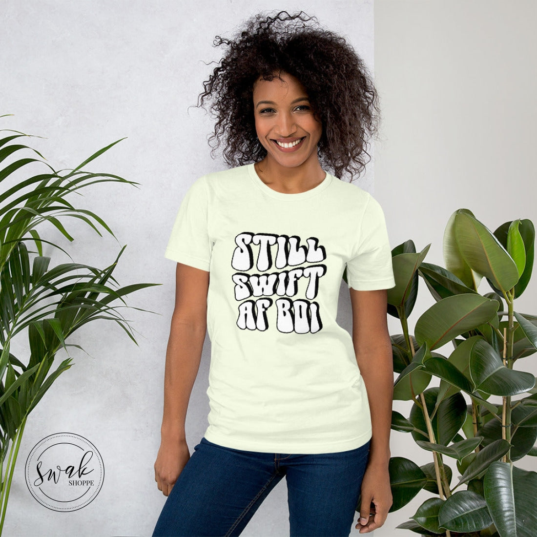 Still Swift Af Boi Unisex T-Shirt Citron / Xs