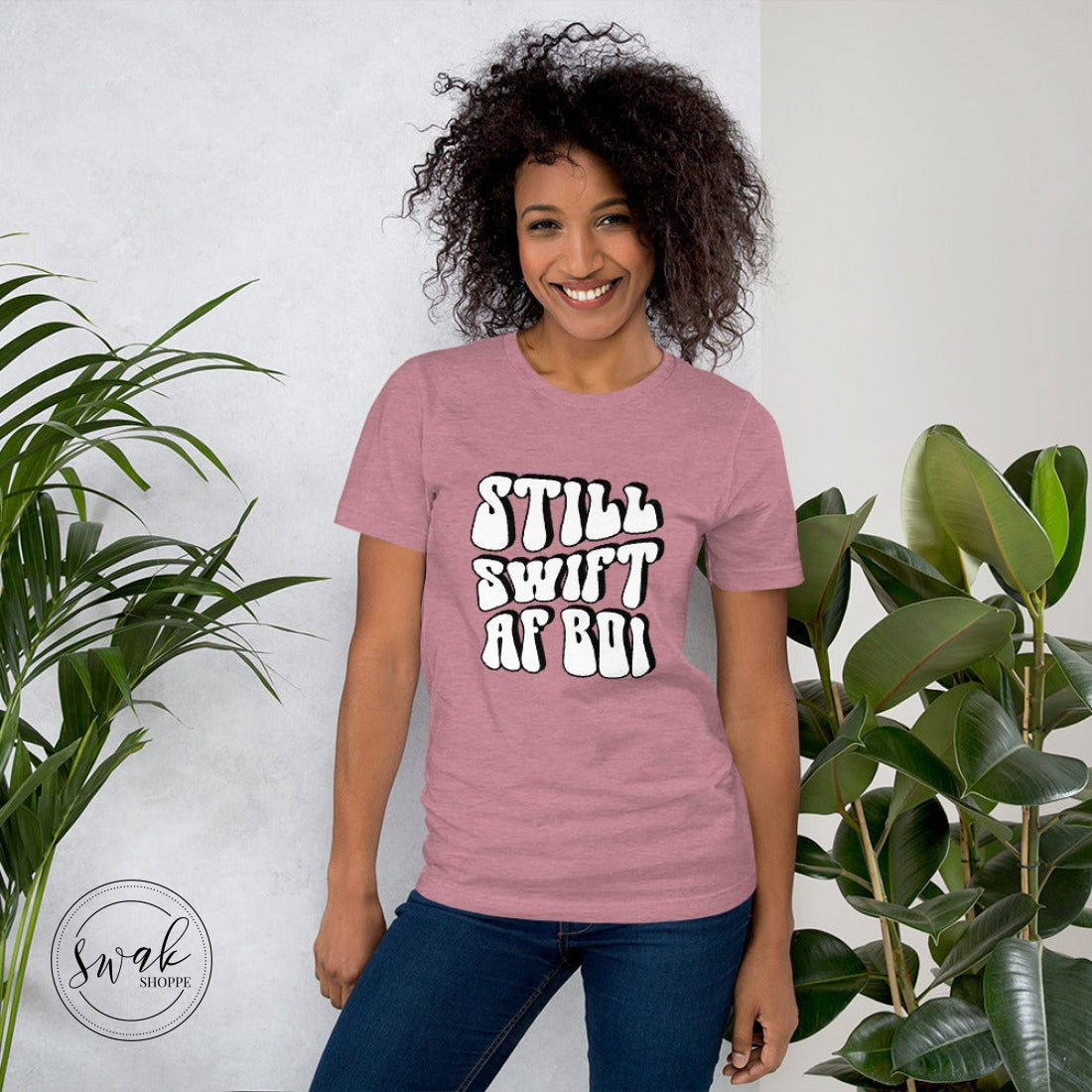Still Swift Af Boi Unisex T-Shirt Heather Orchid / S