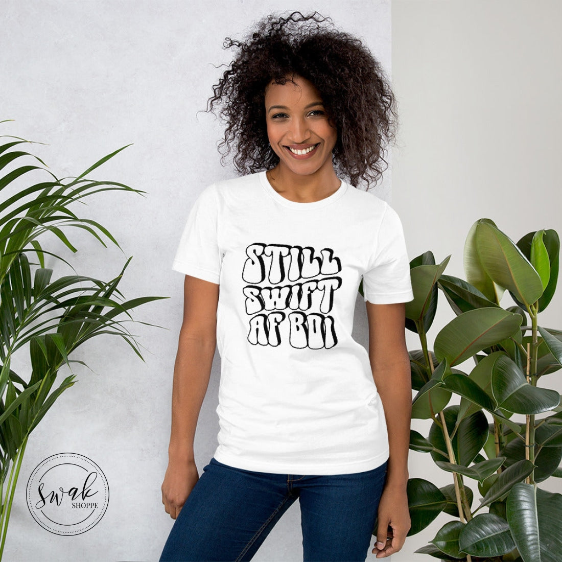 Still Swift Af Boi Unisex T-Shirt White / Xs