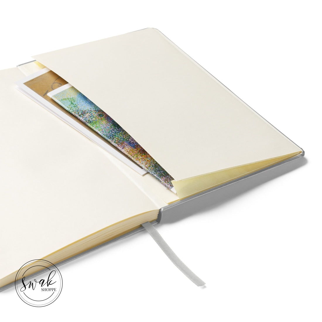 Swak Beauty Chevron Swimsuit Lip Art Hardcover Bound Notebook