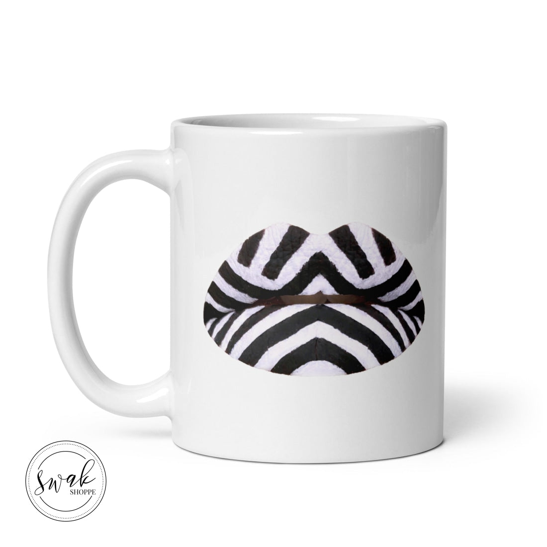 Swak Beauty Chevron Swimsuit Lip Art Mug Mugs