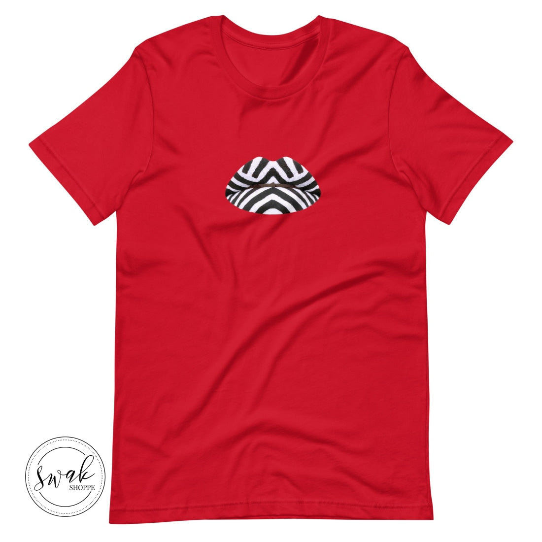 Swak Beauty Chevron Swimsuit Lip Art Unisex T-Shirt