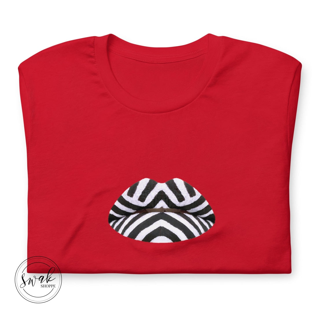 Swak Beauty Chevron Swimsuit Lip Art Unisex T-Shirt