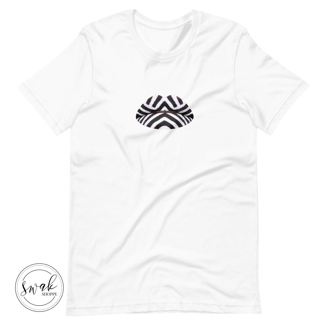 Swak Beauty Chevron Swimsuit Lip Art Unisex T-Shirt