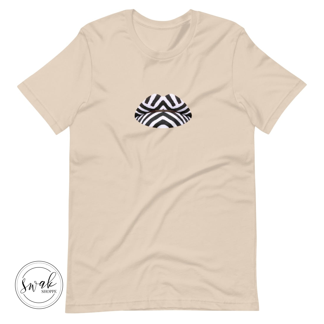 Swak Beauty Chevron Swimsuit Lip Art Unisex T-Shirt