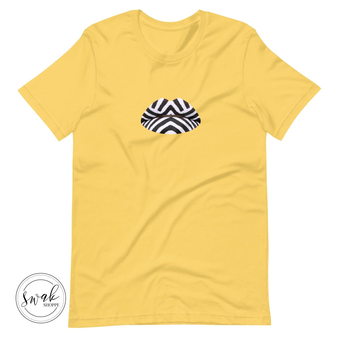 Swak Beauty Chevron Swimsuit Lip Art Unisex T-Shirt
