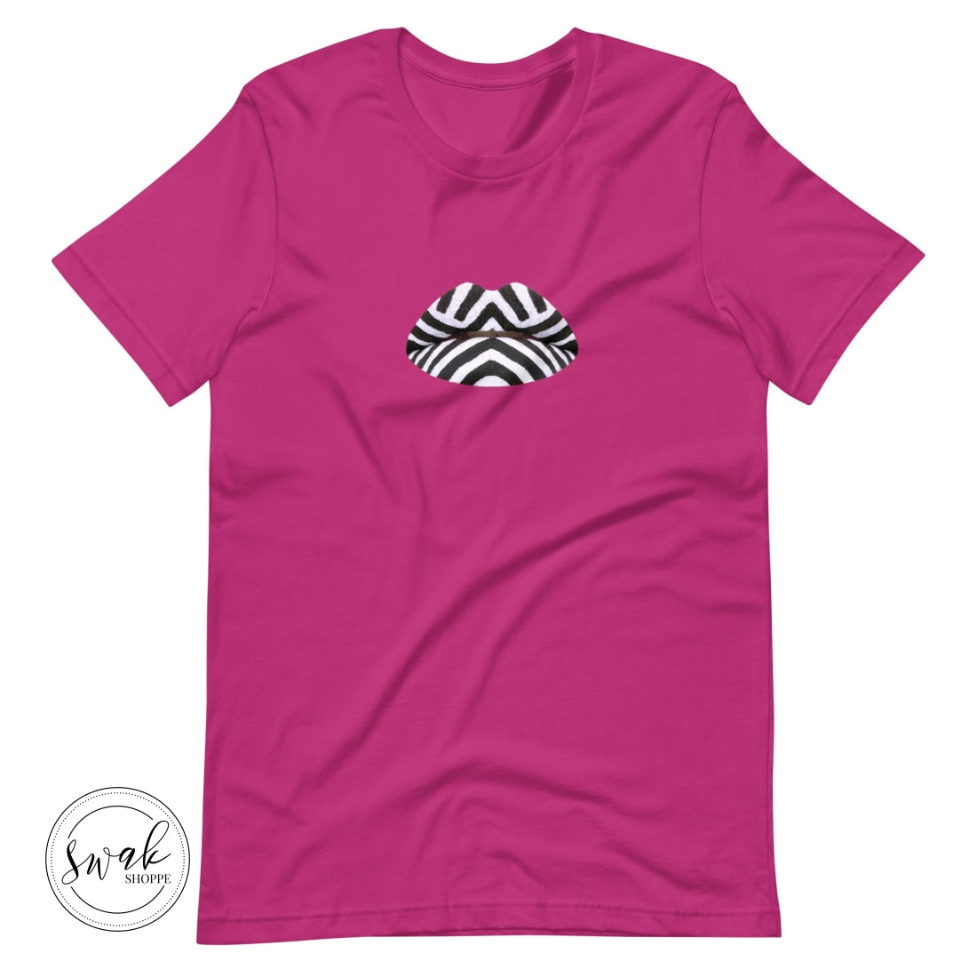 Swak Beauty Chevron Swimsuit Lip Art Unisex T-Shirt