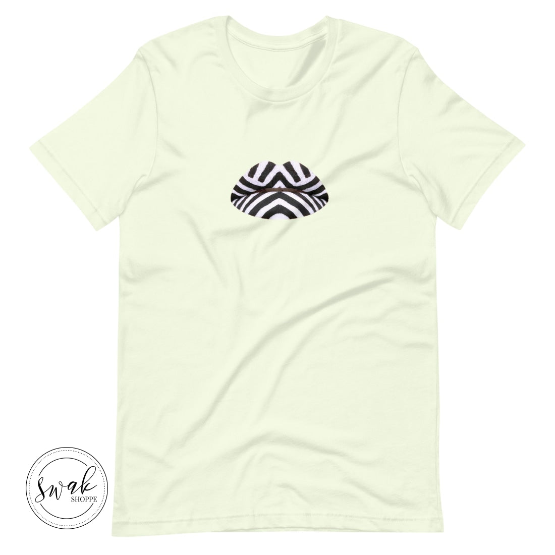 Swak Beauty Chevron Swimsuit Lip Art Unisex T-Shirt