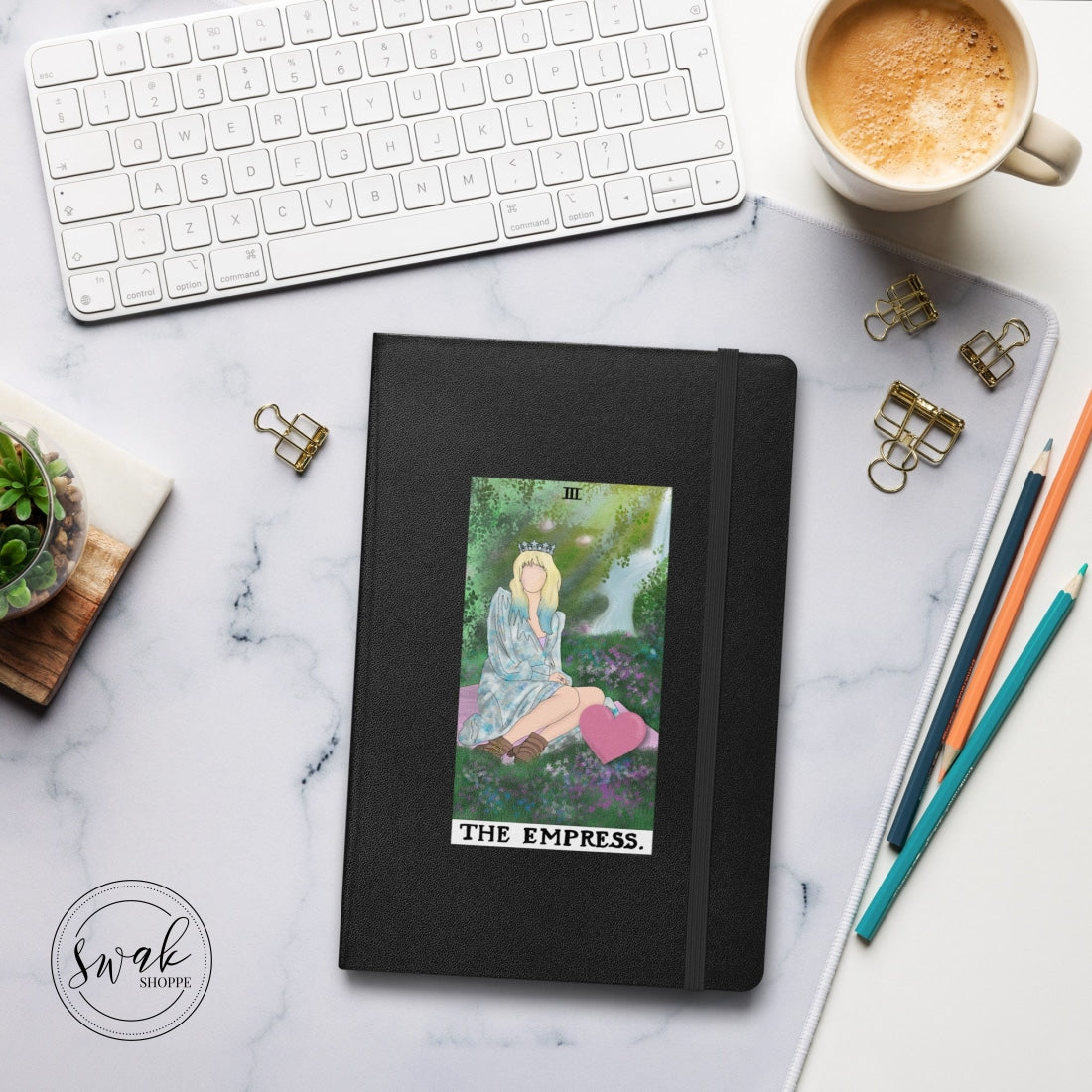 Taylor + Tarot The Empress Hardcover Bound Notebook