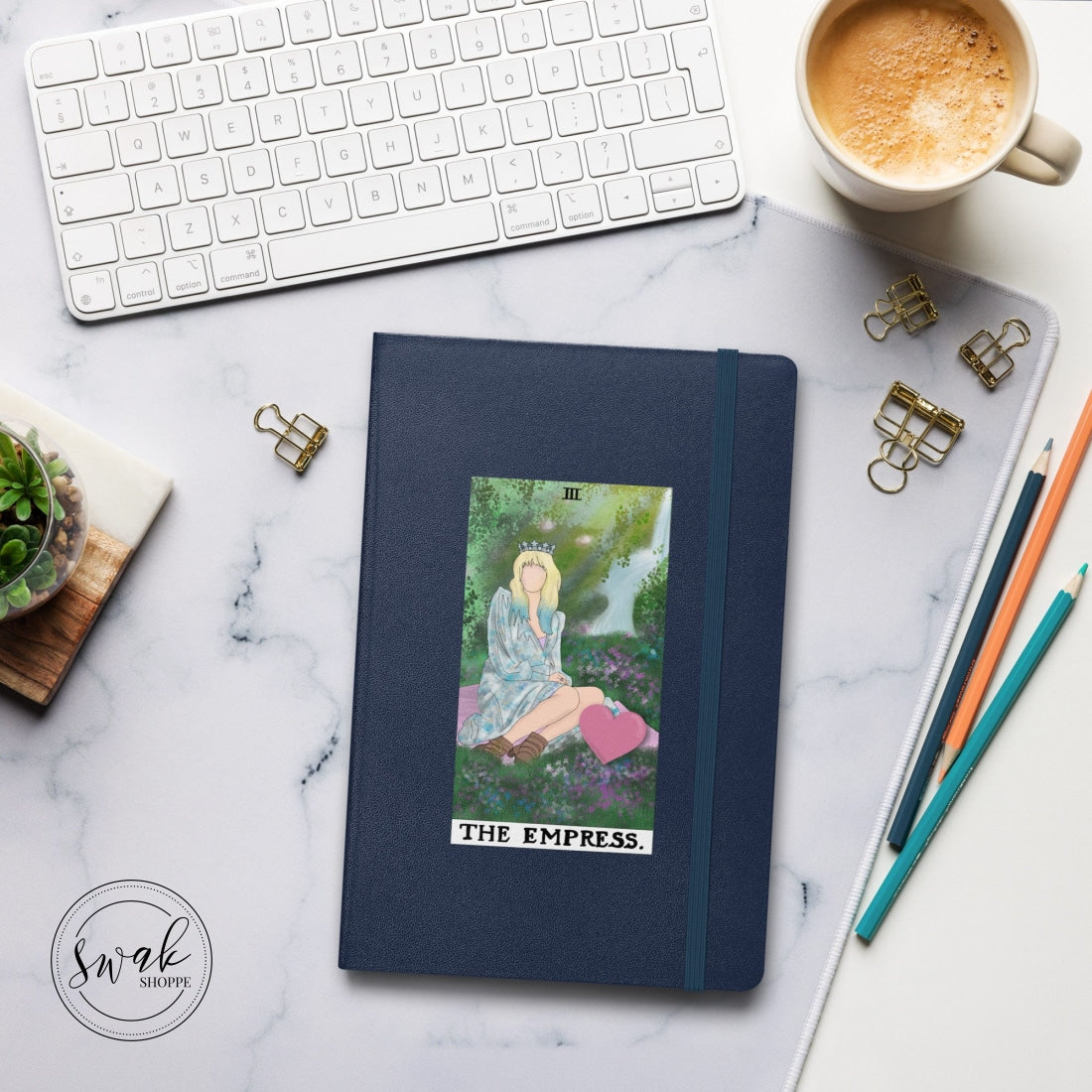 Taylor + Tarot The Empress Hardcover Bound Notebook