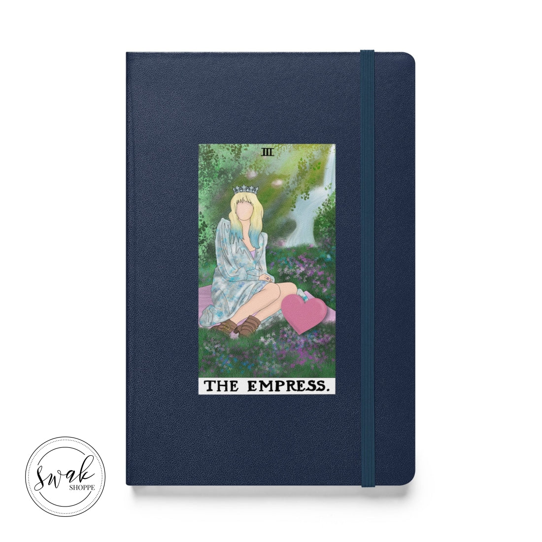 Taylor + Tarot The Empress Hardcover Bound Notebook Navy