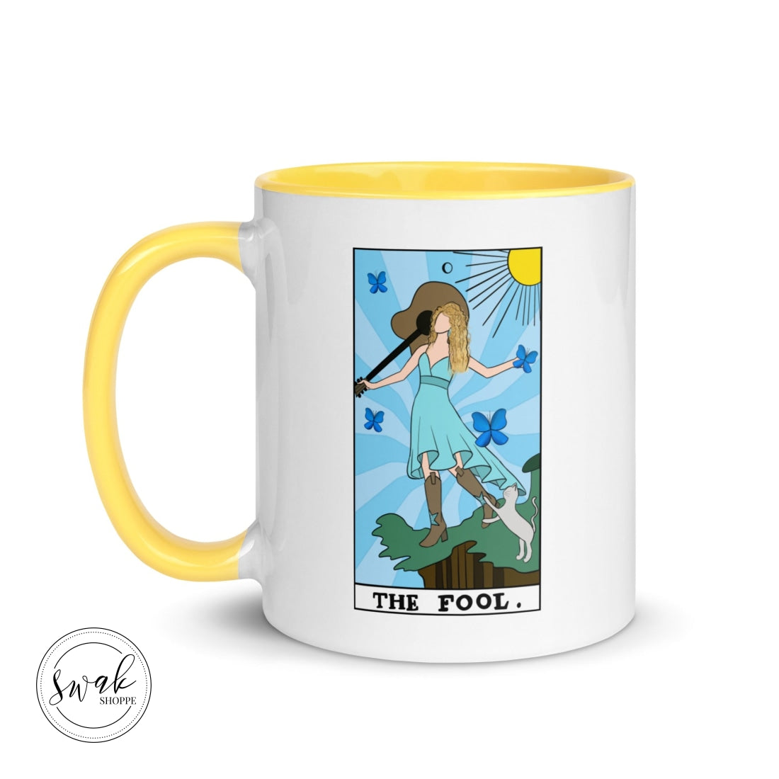 Taylor + Tarot The Fool Mug Yellow Mugs