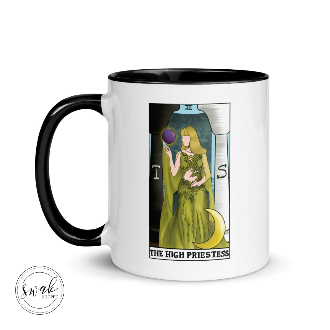 Taylor + Tarot The High Priestess Mug Black Mugs