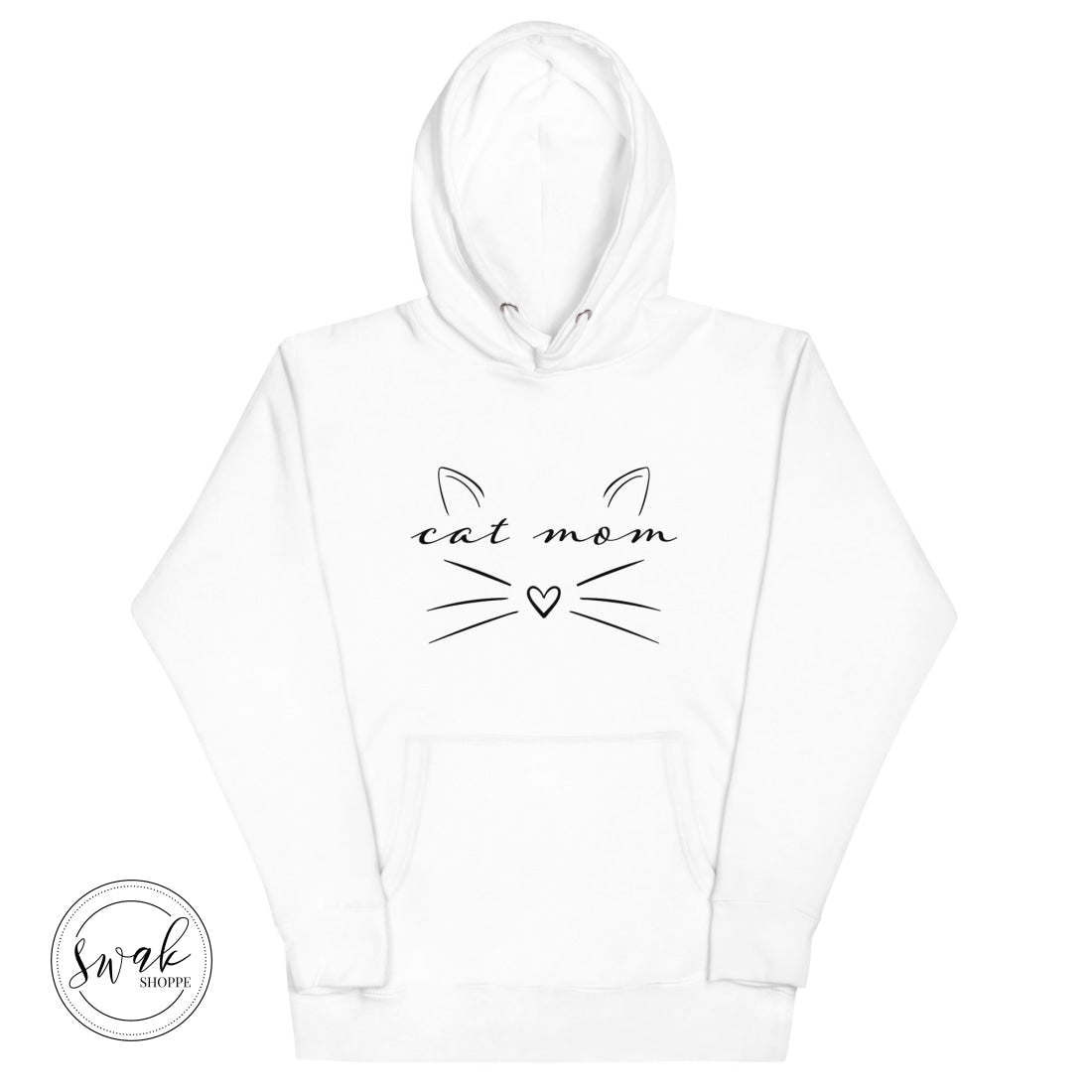 Cat Mom Sketch Unisex Hoodie