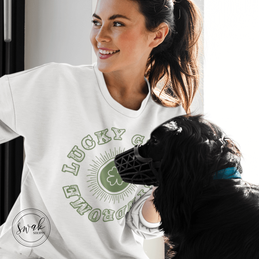 Lucky Girl Syndrome Saloon Logo Unisex Fashion Sweatshirt