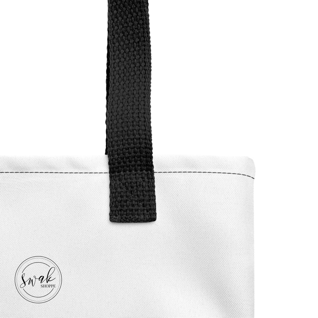 Swak Beauty Lips Circles Collage White Tote Bag