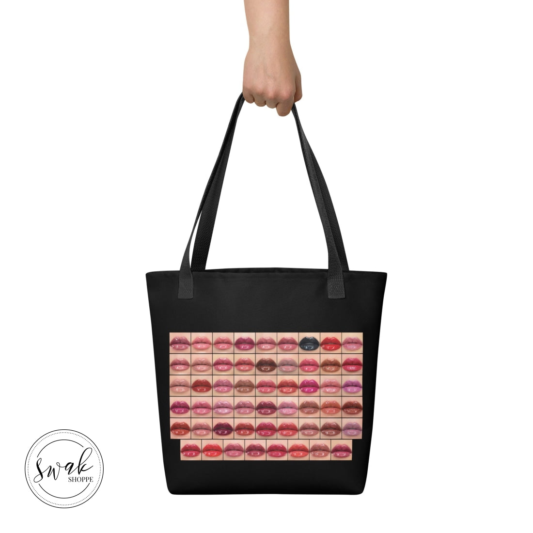 Swak Beauty Lips Collage Tote Bag