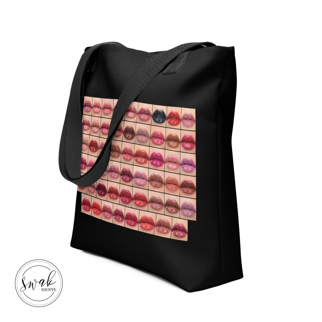 Swak Beauty Lips Collage Tote Bag