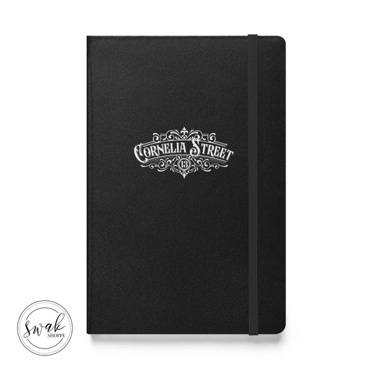 Cornelia Street Hardcover Bound Notebook Journal Black
