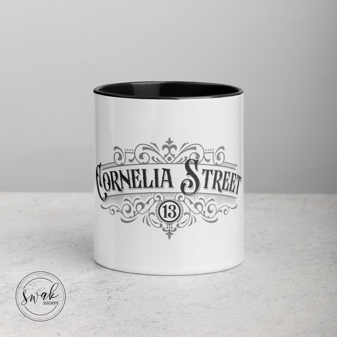 Cornelia Street Olde Shoppe Sign Mug Mugs