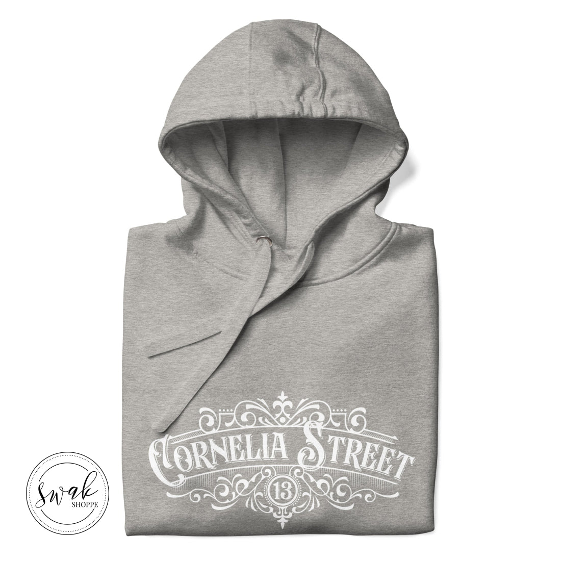 Cornelia Street Olde Shoppe Sign White Logo Unisex Hoodie