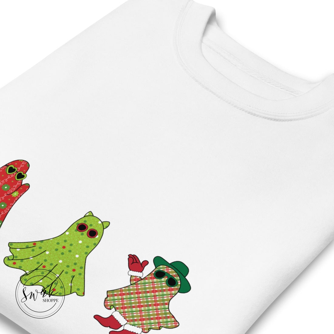Holiday Festive Ghosts Unisex Premium Sweatshirt