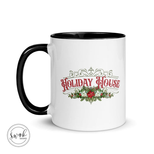 Holiday House Olde Time Sign Mug Mugs