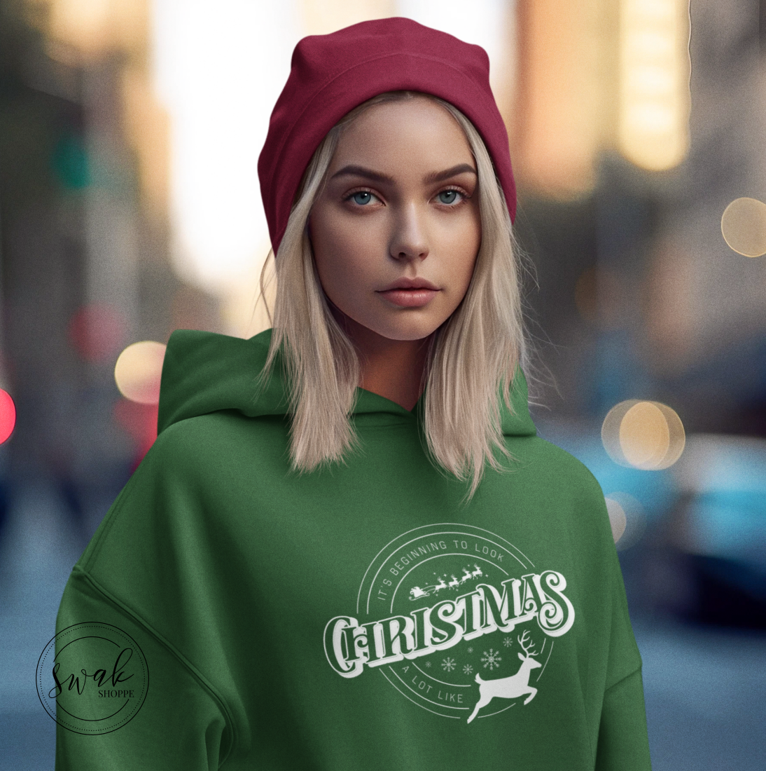 Its Beginning To Look A Lot Like Christmas Unisex Hoodie