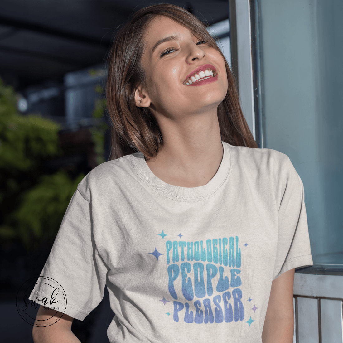 Pathological People Pleaser Retro Wavy Unisex T-Shirt