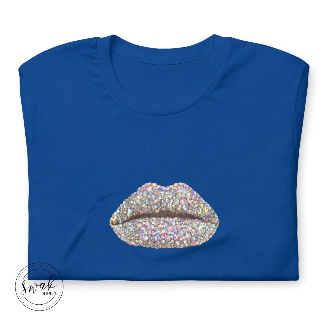 SWAK Beauty Rhinestone Crystal Lip Art Unisex T-Shirt