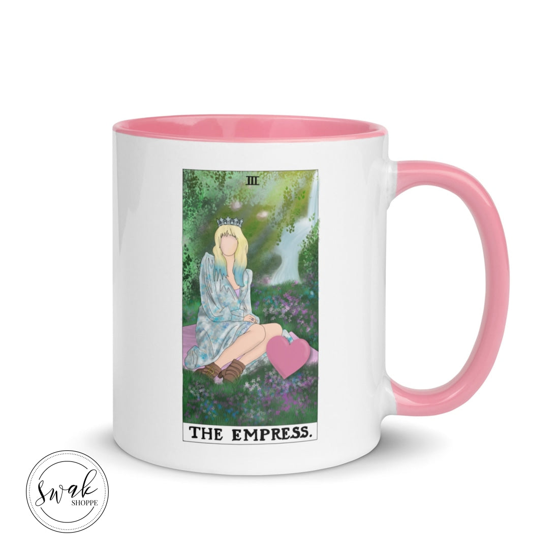 Taylor + Tarot The Empress Mug Pink